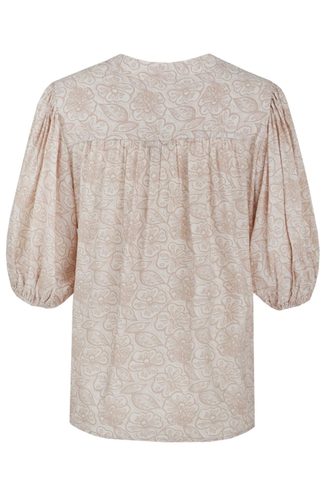 Fluresk gale blouse